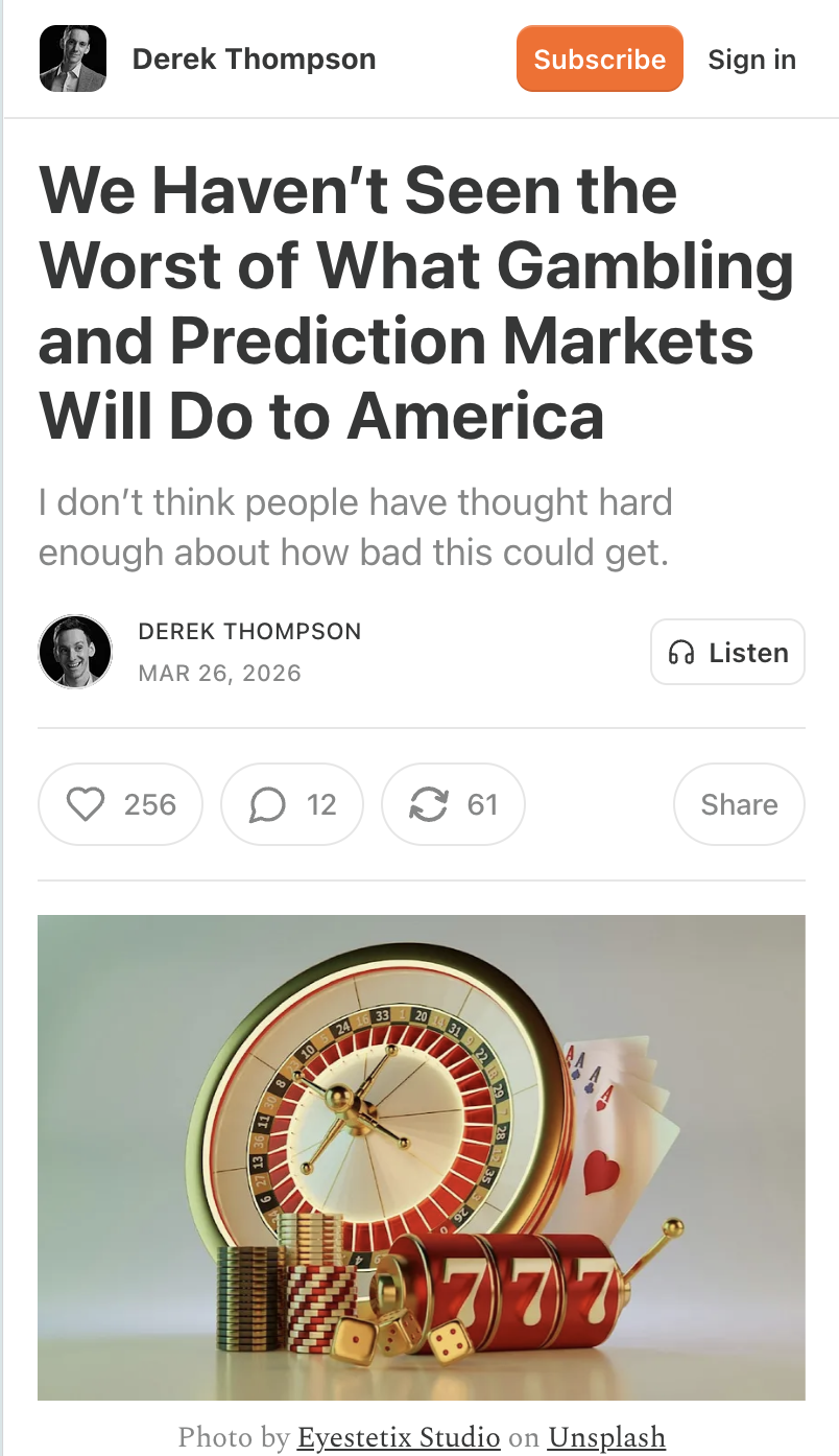 The Atlantic article