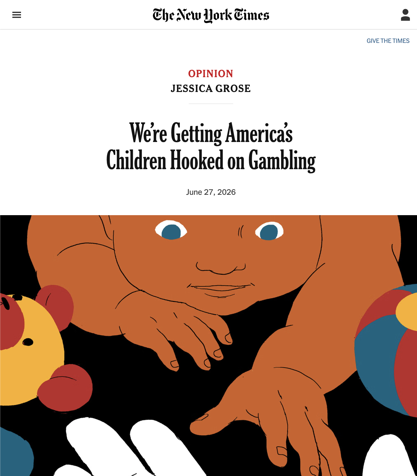 The New York Times article